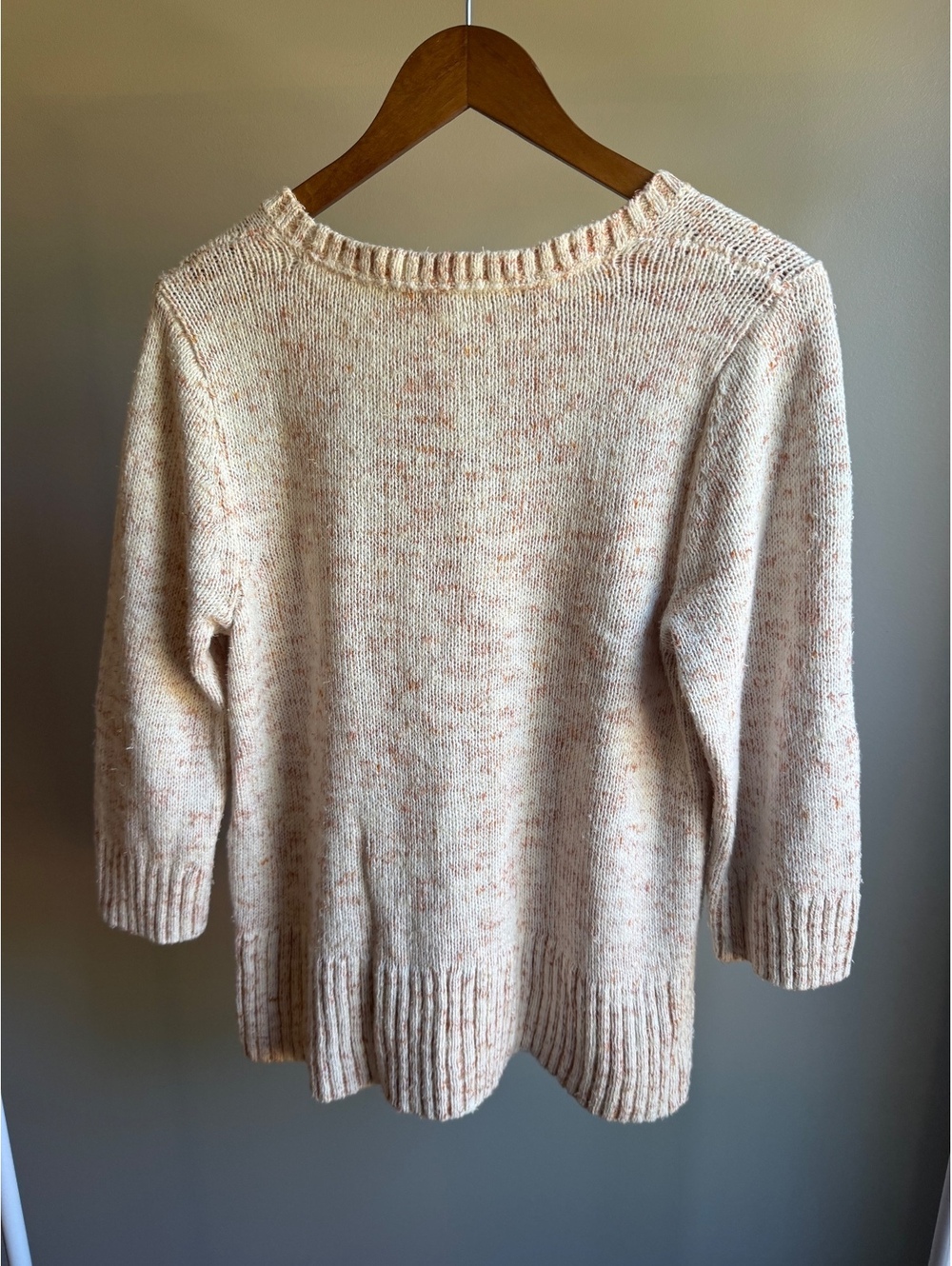 J. Jill cotton blend knit sweater - Picture 4 of 8
